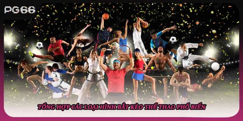 Tổng hợp các loại hình bắt kèo thể thao phổ biến